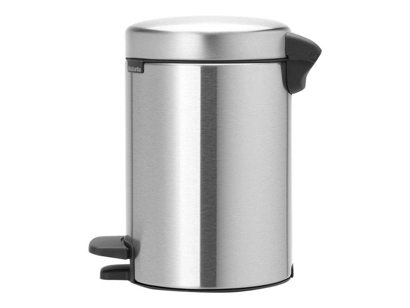 brabantia newIcon - rubbish bin - 3 L - matt steel brabantia newIcon - rubbish bin - 3 L - matt steel